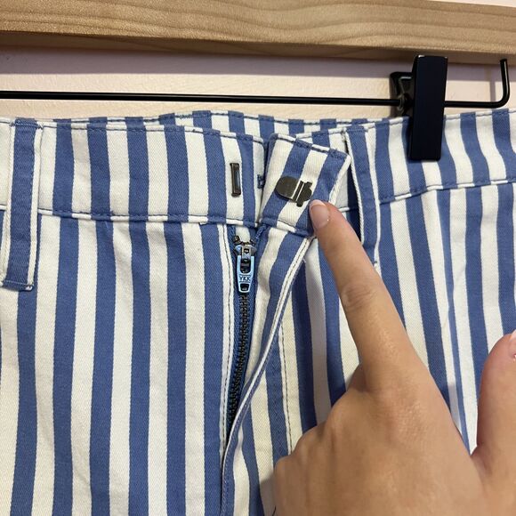 NWT J.Crew Slim Demi-Boot Chino Pant in Stripe Style# BR186 Women's Size 26 - Picture 11 of 14